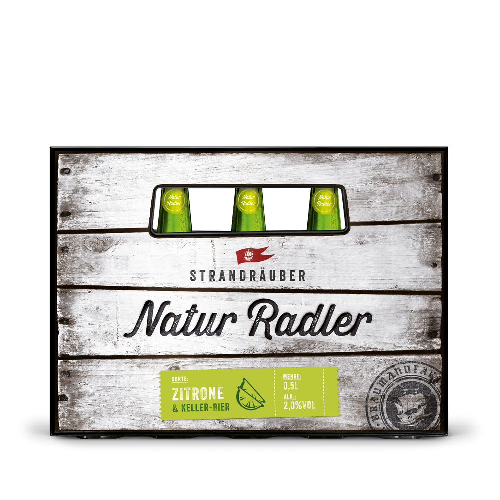 Natur Radler Zitrone Kiste