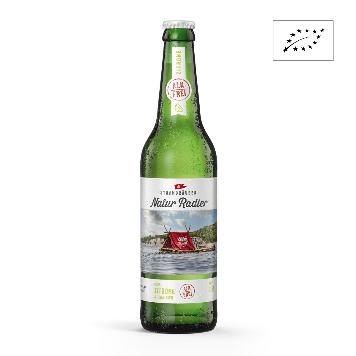 Natur Radler Zitrone Alkoholfrei Flasche