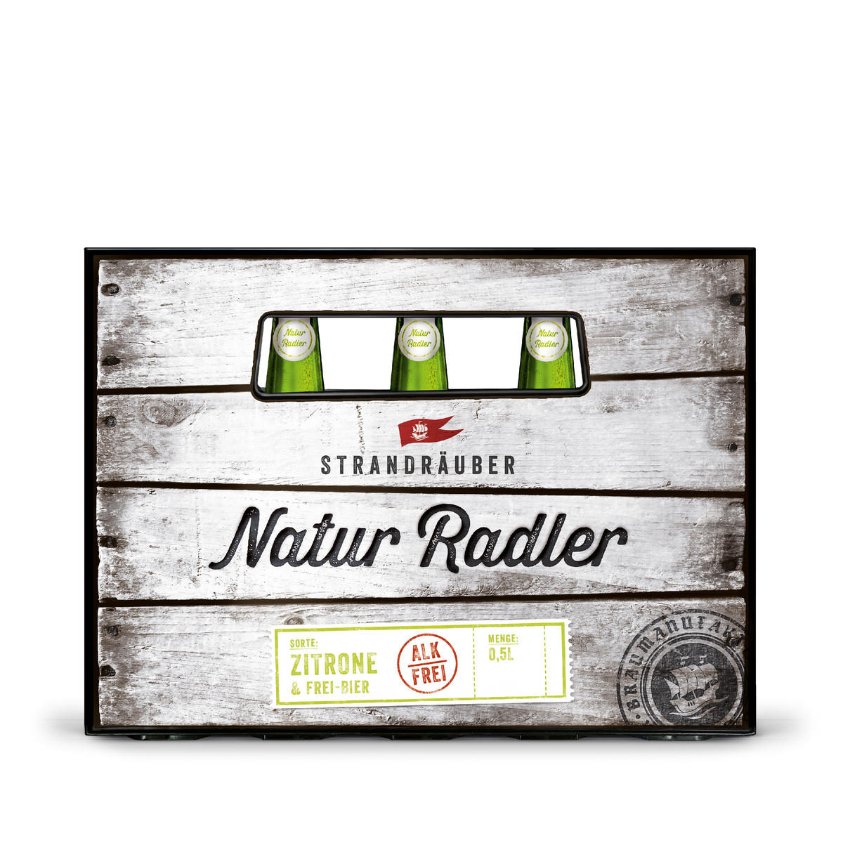 Natur Radler Zitrone Alkoholfrei Kiste