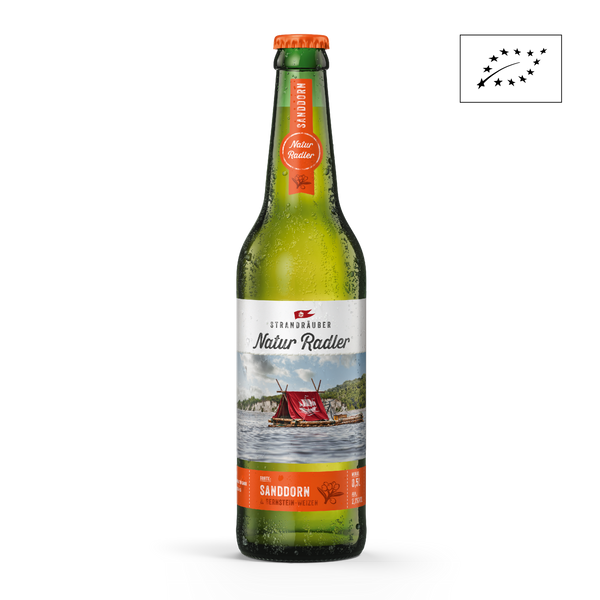 Natur Radler Sanddorn Flasche