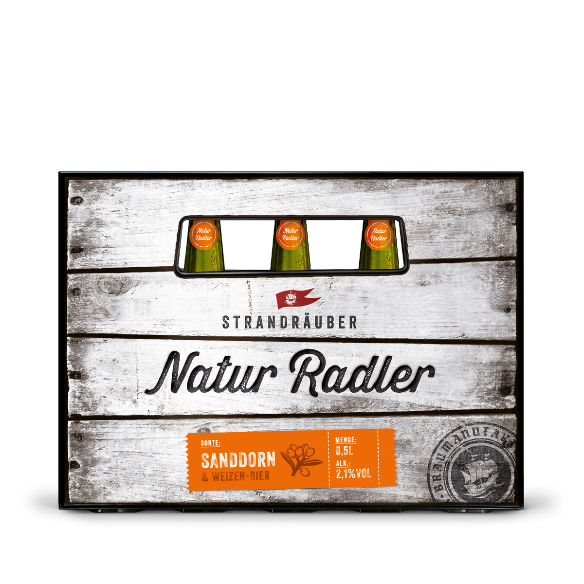 Natur Radler Sanddorn Kiste