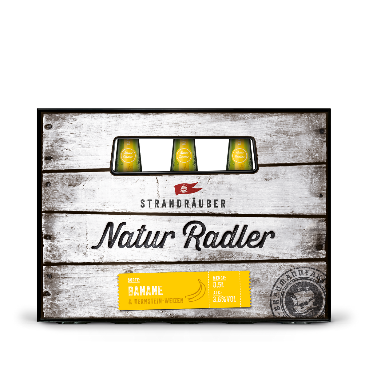 Natur Radler Banane Kiste