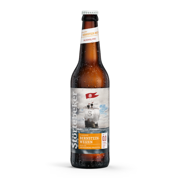 Bernstein-Weizen 0,0% Flasche