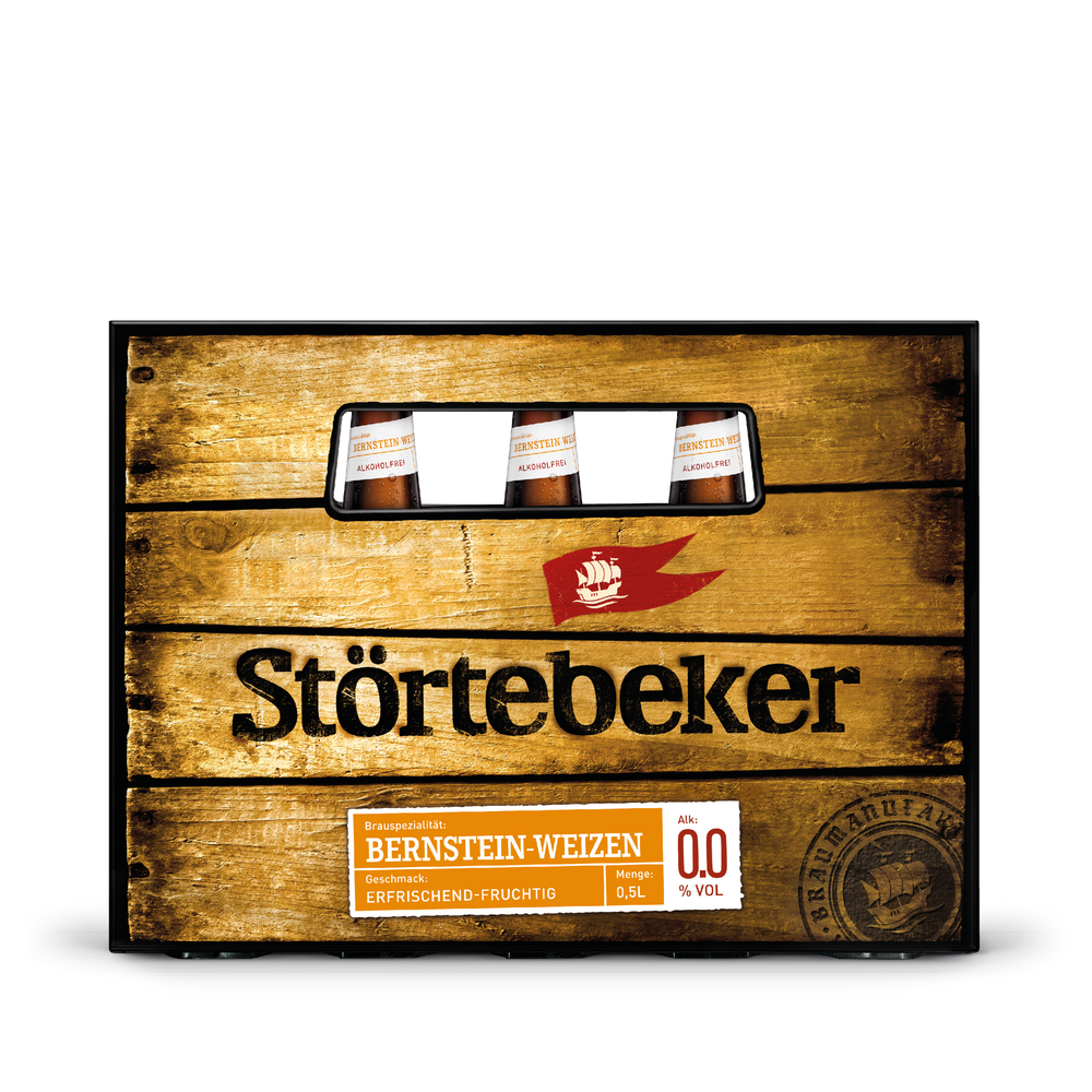 Bernstein-Weizen 0,0% Kiste